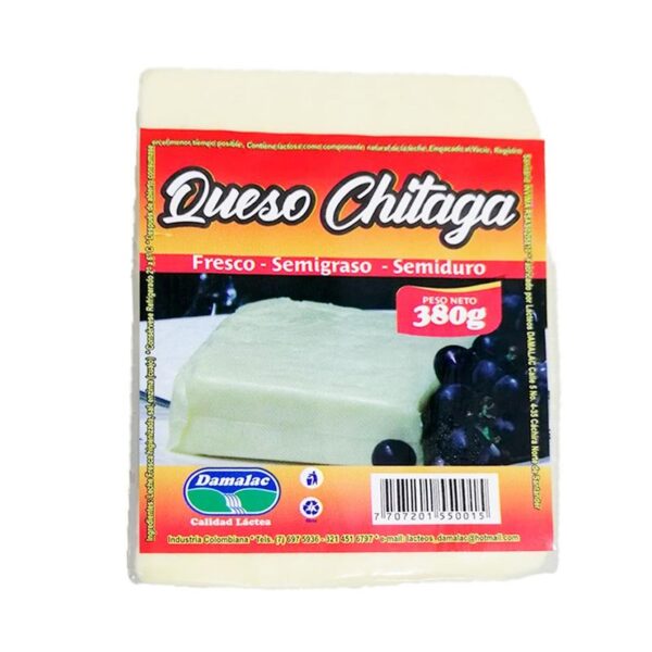 Queso pera Damalac chitaga x380g