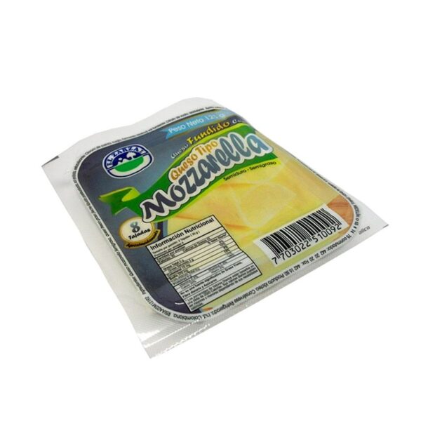 Queso mozzarella El Zarzal 8 tajadas x125g