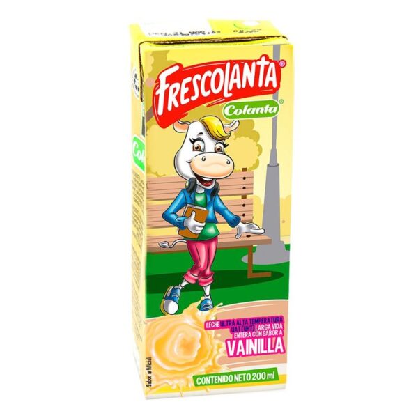 Leche saborizada Frescolanta vainilla x200ml