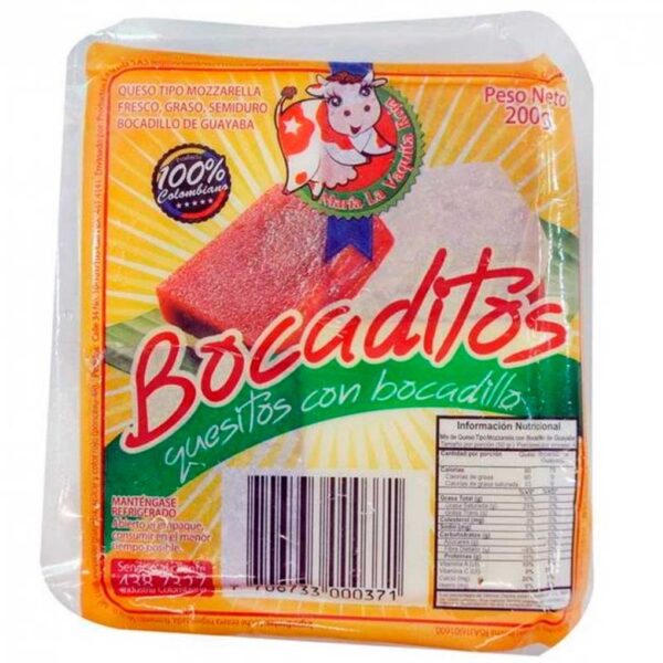 Queso con bocadillo Bocaditos María La Vaquita Roja x220g