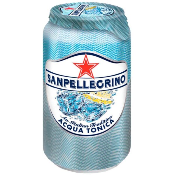 Agua tónica San Pellegrino lata x 330 ml