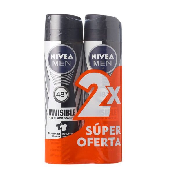 Desodorante Nivea Men Black & White Ultimate Spray x150ml x2und