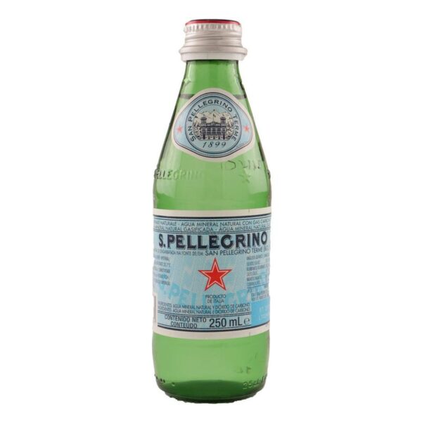 Agua mineral San Pellegrino x 250ml