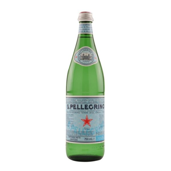 Agua mineral San Pellegrino x 750ml