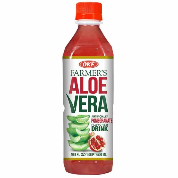 Bebida Okf Farmers aloe vera granada x 500 ml