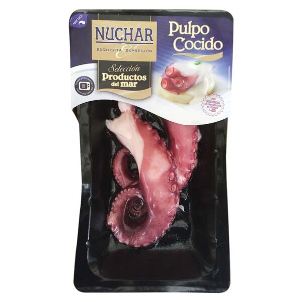 Pulpo cocido dos patas enteras x 200 gr