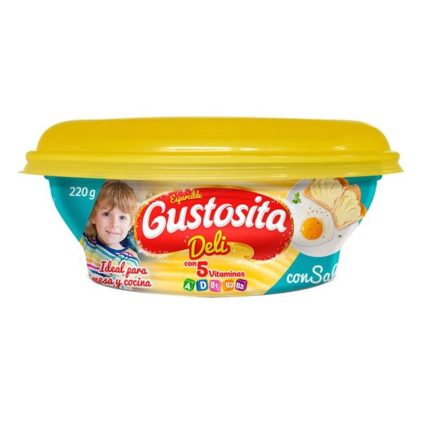 Esparcible Gustosita Deli con sal x220g