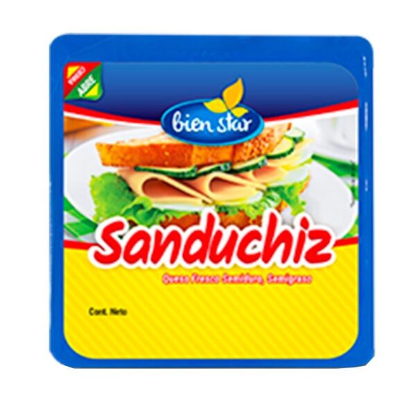 Queso Bien Star Sanduchiz 15 tajadas x249g