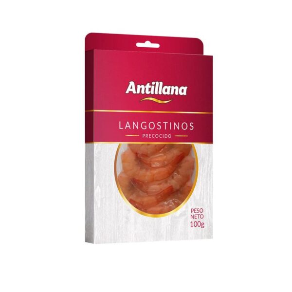 Langostino precocido Antillana x 100g neto