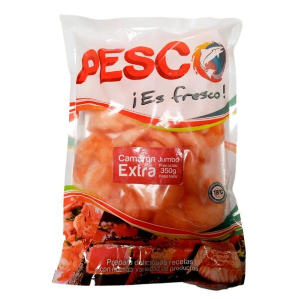 Camarón extra Jumbo Pesco x 350g