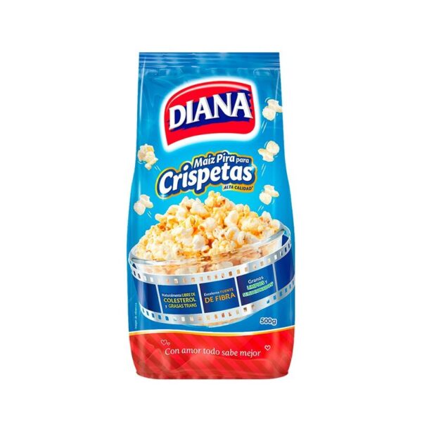 Maíz pira Diana crispetas alta calidad x500g