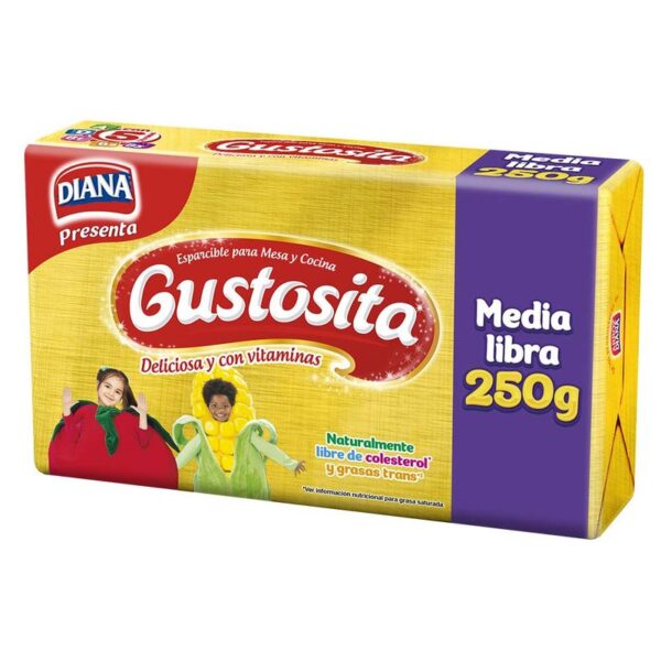 Margarina Gustosita en barra x250g