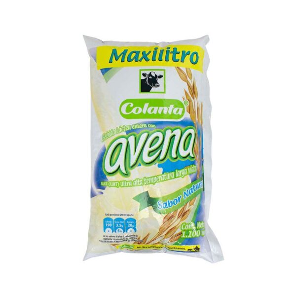 Avena Colanta natural x1100ml