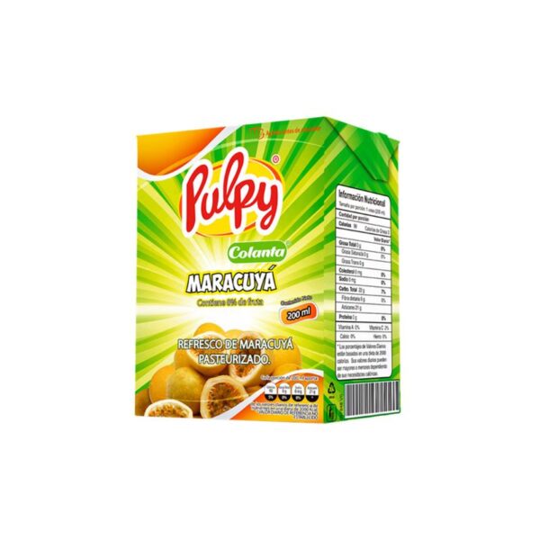 Refresco pulpy maracuya x200ml