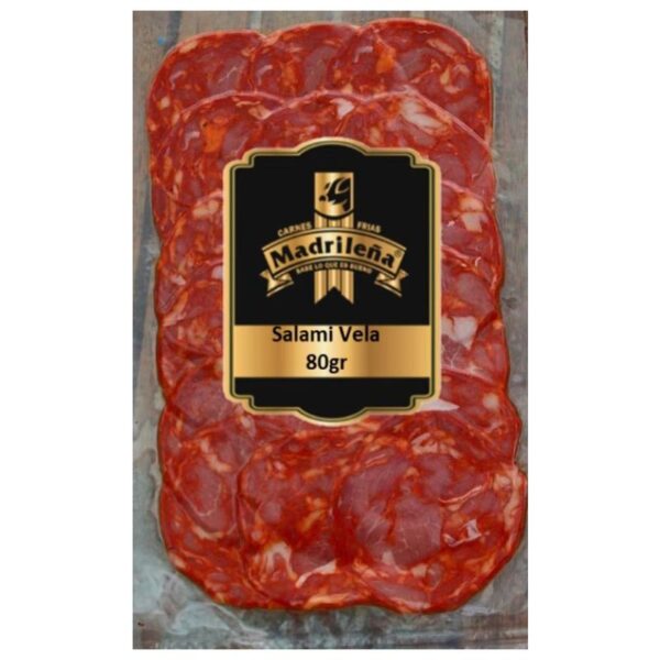 Salami Madrileña vela x80g