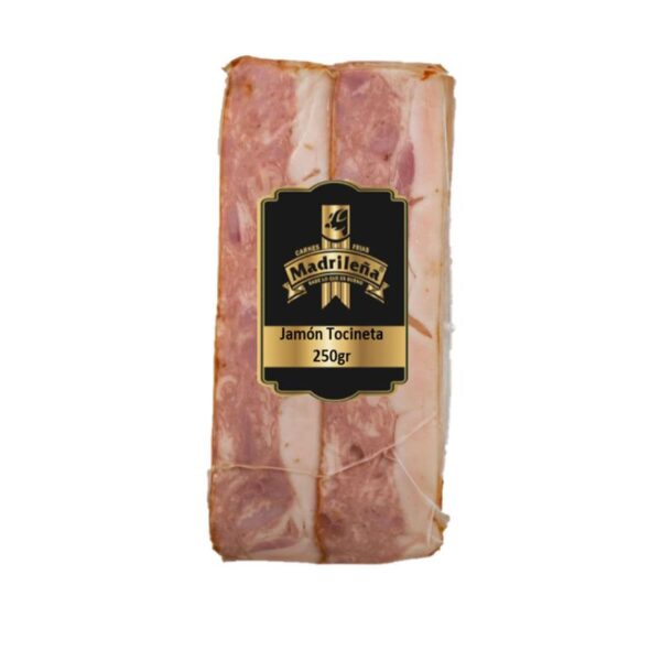 Jamón tocineta Madrileña x250g