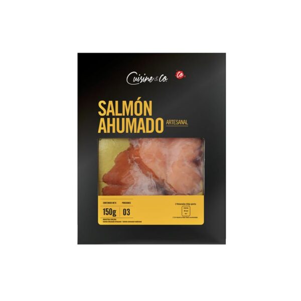 Salmon ahumado artesanal Cuisine&Co x150g