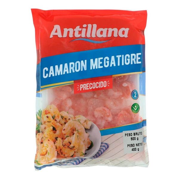 Camaron mega tigre Antillana x400g