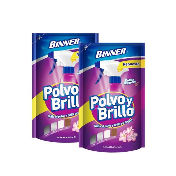 Repuesto Binner quita polvo primaveral x300ml c/u