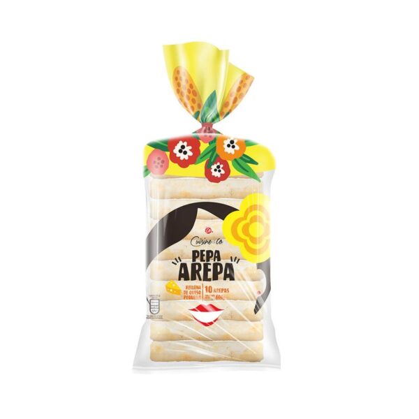 Arepas Cuisine&Co pequeñas rellenas de queso x10und x600g