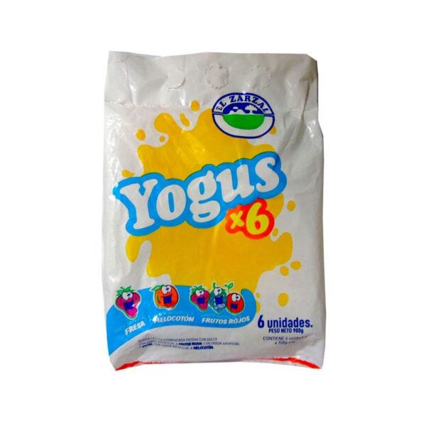 Bebida láctea Yogus surtido paquete x6und x150g c-u