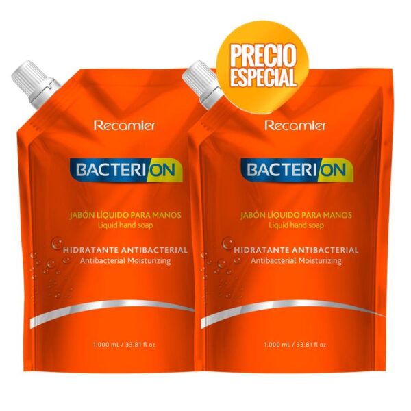 Jabon bacterion liquido antibacterial x2und x2000ml