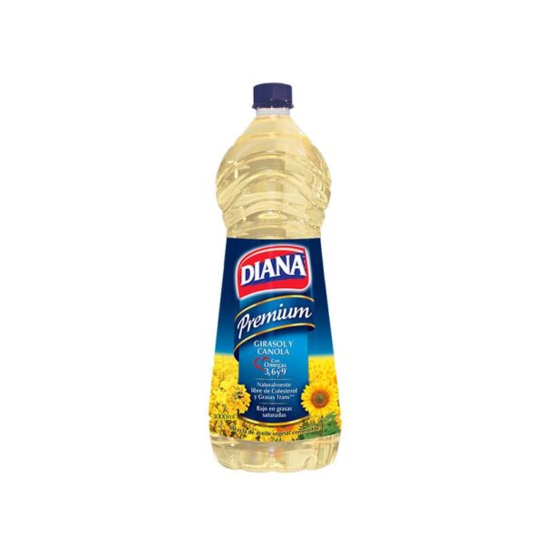 Aceite Diana Premium canola y girasol x3000ml