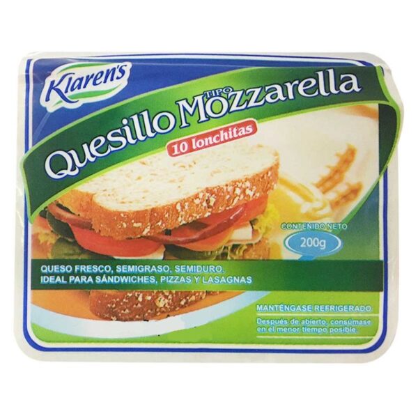 Quesillo Klaren's tajado x200g