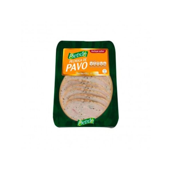 Pechuga de pavo Pietrán x450g + salsa