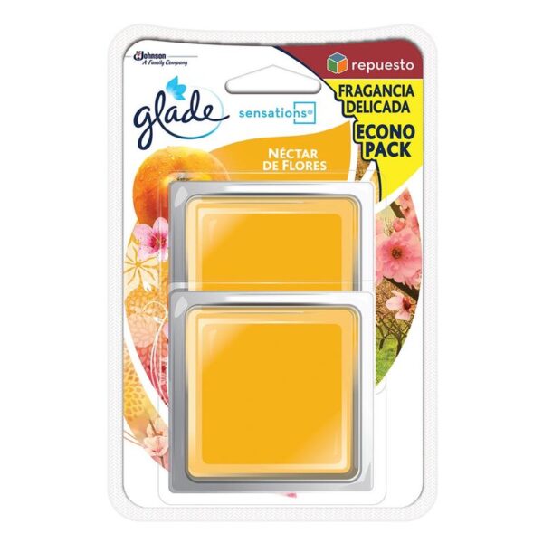 Repuesto Aromatizante De Ambiente Néctar De Flores Glade Sensations 2 und x16g