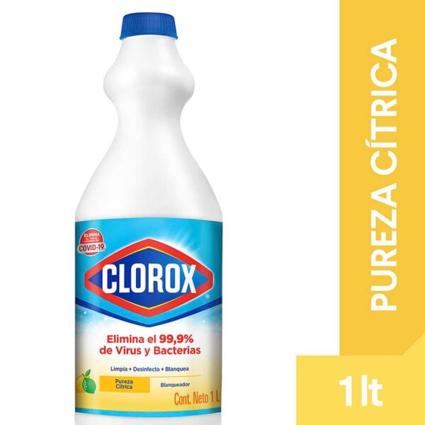 Blanqueador Clorox pureza cítrica x1000ml