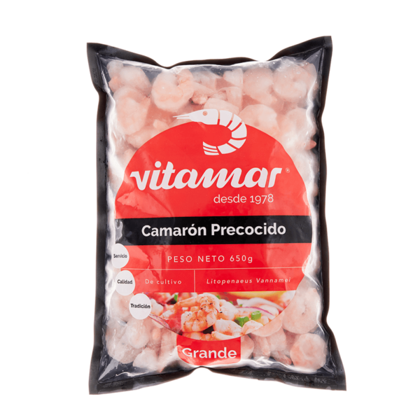 Camaron De Cultivo Precocido Grande Vitamar x 650G