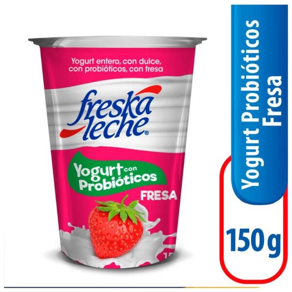 Yogurt Freskaleche Probióticos fresa x150ml