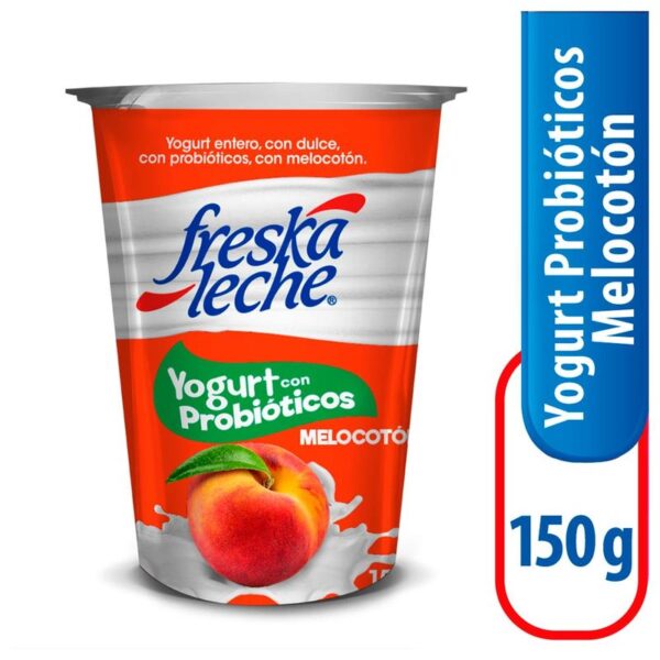 Yogurt Freskaleche Probióticos melocotón x150ml