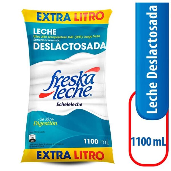 Leche deslactosada Freskaleche larga vida bolsa x1100ml