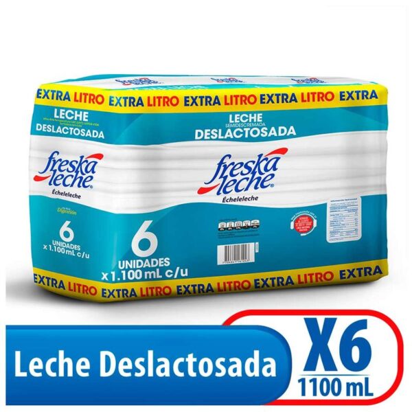 Leche deslactosada Freskaleche larga vida x6und x1100ml