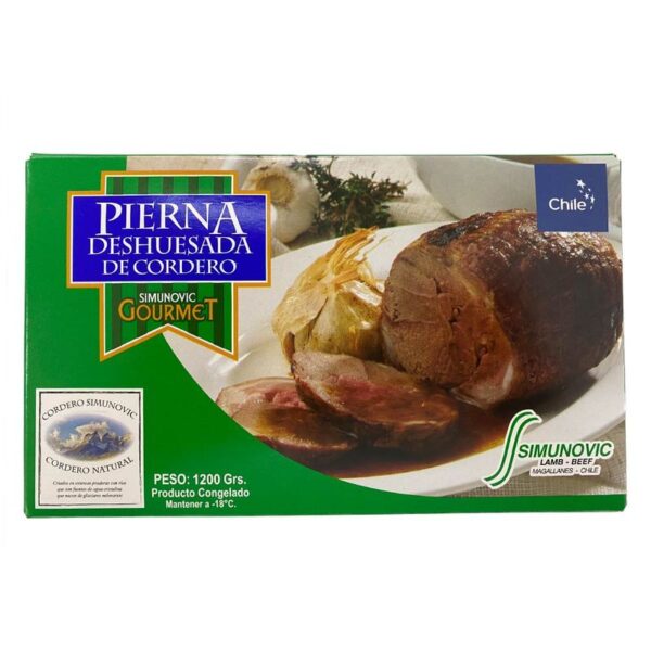 Pierna de cordero Simunovic deshuesada x1200gr