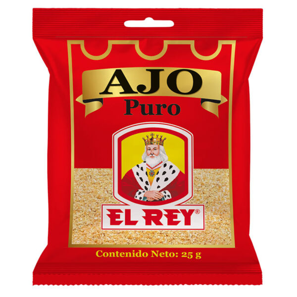 Ajo puro El Rey bolsa x25g