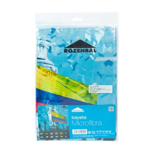 Bayeta Rozenbal microfibra futbol 40x50cm x1und