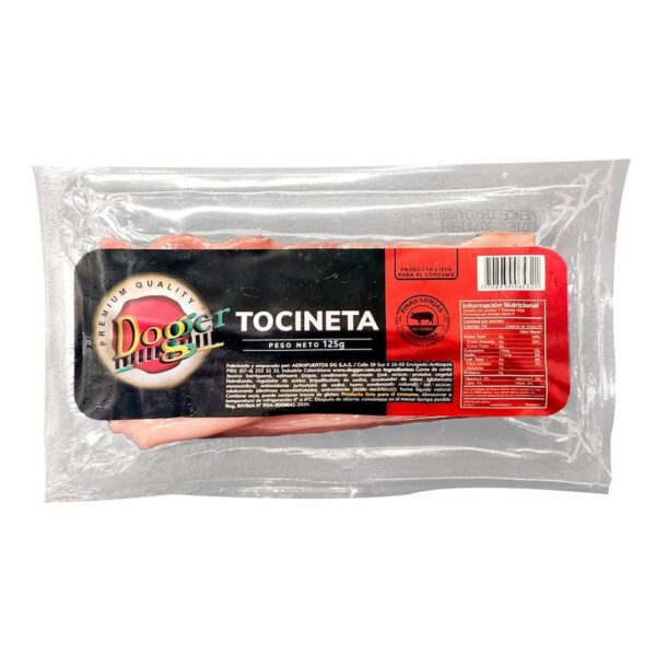 Tocineta Dogger ahumada x125g