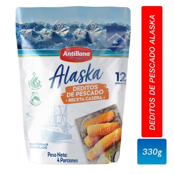 Deditos de pescado alaska Antillana x330g