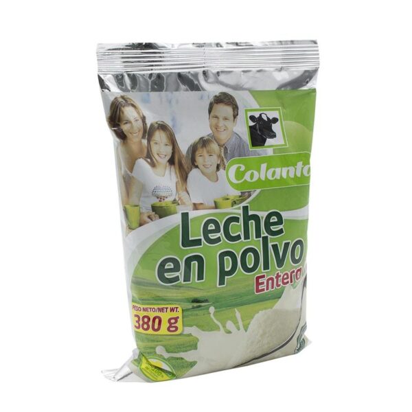 Leche en polvo Colanta entera x380g