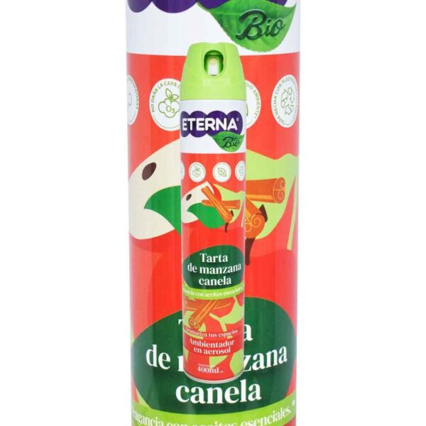 Ambientador Eterna bio tarta manzana canela x400ml