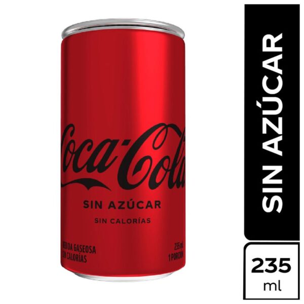 Coca Cola Sin Azúcar x235ml