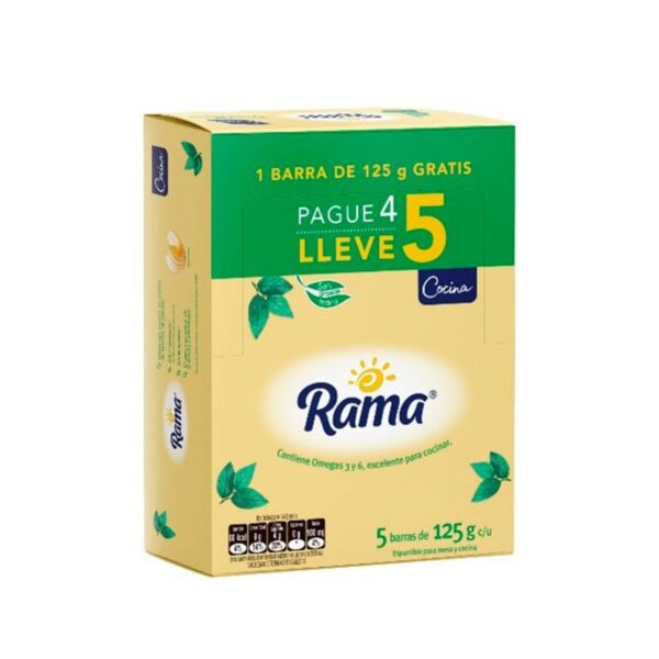 Esparcible Rama Cocina barra pague 4 lleve 5 x125g c-u