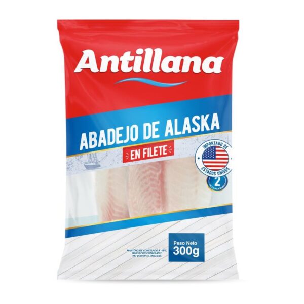 Filete de abadejo Alaska Antillana x300g