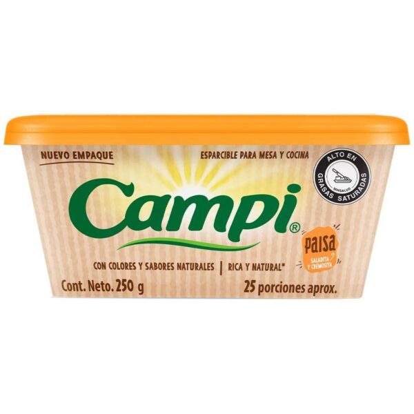 Margarina Campi Paisa x250g