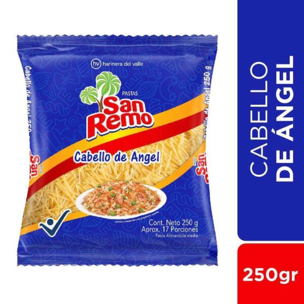 Pasta cabello de ángel San Remo x250g