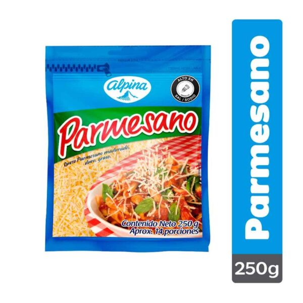 Queso parmesano Alpina bolsa x250g