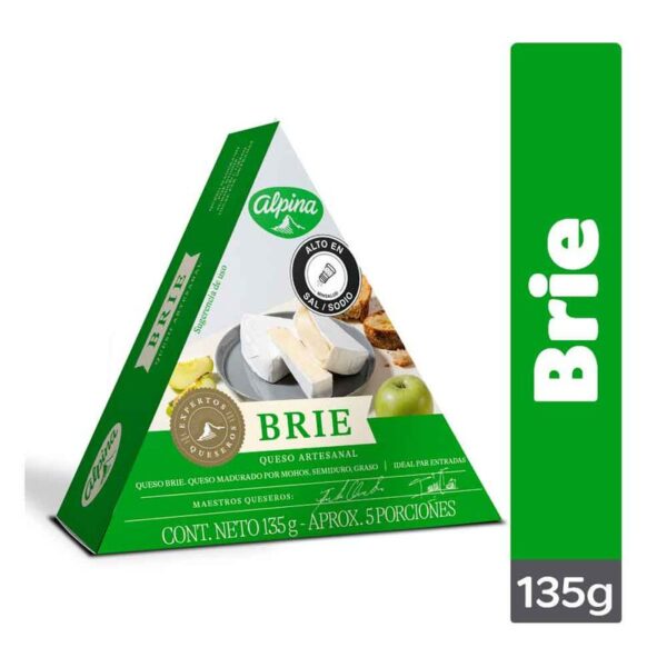 Queso brie Alpina x135g